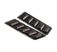 Auto Cofano Vent Decorazione Compatibile con per Jetta per Golf 2PCS Car Air Intake Scoop Cofano Hood Vent Feritoia Pannello di Raffreddamento Turbina Copertura Motore Trim
