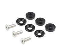Auto Compatibile Con Civic 8th Gen 2006-2011 Boccole Base Cambio Superiore E Inferiore Leva Cambio Boccola Cavo Selettore Kit Manuale(Nero)