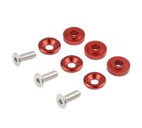 Auto Compatibile Con Civic 8th Gen 2006-2011 Boccole Base Cambio Superiore E Inferiore Leva Cambio Boccola Cavo Selettore Kit Manuale(Rosso)