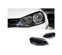 Auto compatibile con VW Golf 7 2013-2017 MK7 Fari DRL Hella LED Bi Xenon Lampadina Fendinebbia Accessorio per auto Faro anteriore Golf 7(Black,LEFT AND RIGHT_RHD)