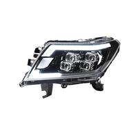 Auto compatibile for Navara NP300 2015-2021 Fari Gruppo Aggiornamento DRL Lampada Dinamica Cristallo Proiettore Lente Strumenti Accessori(Brand,ForLeft Hand Drive)