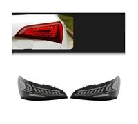 Auto Compatibile per Audi Q5 2009-2018 Fanale posteriore a LED, fendinebbia DRL, luci di messa a punto Hella, accessori per auto, luci posteriori Q5(Black)