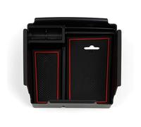 auto con console centrale Scatola portaoggetti per bracciolo auto, organizer per console centrale, portaoggetti per Alfa per Romeo Giulia 2016-2018