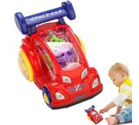 Auto con ingranaggi dinamici e a LED, auto illuminata | Auto giocattolo girevole a 360° con luce e musica | Il modello elettrico accende il giocattolo sensoriale, giocattolo motore sottile della