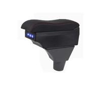 Auto Console Centrale Per Citroen Per C3 Per C4 Bracciolo Box Auto Portaoggetti Interni Dedicati Retrofit Parti Accessori(B white line 3USB)