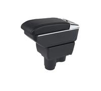 Auto Console Centrale Per Duster 2019 2020 2021 2022 2023 2024 Bracciolo Vano Portaoggetti Accessori Retrofit Organizzatore della scatola portaoggetti della con(B2 black line NO USB12)