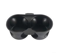 Auto Console Water Cup Holder Per Chrysler per Dodge Grand per caravan | Porta bevande, OEM 1WV70DX9AA, fodera rimovibile, facile da installare, parte di ricambio per interni in ABS nero