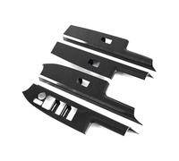 Auto Consolle Centrale Adesivi 4 pezzi Interruttore di copertura pulsante sollevamento del vetro finestrino dell'auto Pannello bracciolo della porta per Bz4X 2022 2023