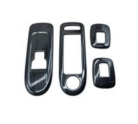 Auto Consolle Centrale Adesivi 4 pezzi pannello di controllo del pulsante dell'interruttore bracciolo della portiera dell'auto per Citroen C5 Per Pe&ugeot 508