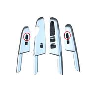 Auto Consolle Centrale Adesivi Per Per Sportage 4 QL 2016 2017 2018 ABS Pannello bracciolo portiera Interruttore alzacristalli Pulsanti di sollevamento