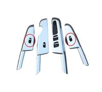 Auto Consolle Centrale Adesivi Per Per Sportage 4 QL 2016 2017 2018 ABS Pannello bracciolo portiera Interruttore alzacristalli Pulsanti di sollevamento