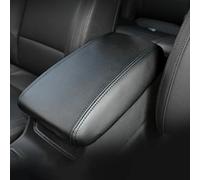 Auto Consolle Centrale Pelle Cuscino Nero, Auto Bracciolo Cover for 1pcs