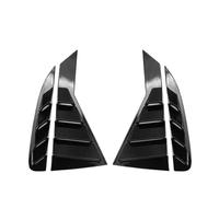 auto Coperchio Della Feritoia Dell'otturatore Sfiato Laterale Lunotto Posteriore Per Kia Per Rio K2 2011-2015 Berlina(Nero lucido)