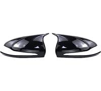 Auto Coperchio specchietto Laterale per Mercedes Benz C E GLC S-Class W205 W213 X253 W222,Calotta Specchio Laterale Copri Retrovisori Tappo Ricambio,B-Black