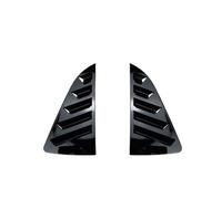 Auto Copertura griglia lunotto Adatto per VW Polo MK5 6R/6C 2011-2018, persiana per lunotto posteriore, bocchetta di ventilazione laterale, accessori per lo stile esterno. Spoiler posteriori auto(Glos