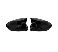 Auto Copertura specchietti retrovis Copertura specchietto retrovisore per Megane 4 IV 2016 2017 2018 2019 2020 2021 Accessori Auto Piano Black Tuning Auto Sport Bat Design RS Side