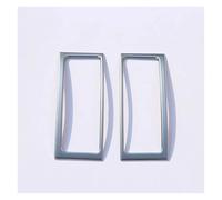 Auto Copertura Trim Per Land Per Rover Per Freelander 2 2013-2015 ABS Central Control Air Condition Bocchetta Ventilazione Copertura Cornice Modanatura(2piece)