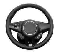 Auto Copertura Volante FAI DA TE Nero Indossabile Ecopelle Copertura Del Volante Automobile Per Kia Per Carens 2013 2014 2015 2016 2017 2018 2019 Auto Coprivolanti(Red Thread)