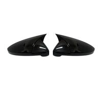 Auto Coperture Specchietti 2 pezzi per per Golf 7 MK7 7.5 GTI GTD GTE R per Touran 2013-2020 Ala laterale Specchietto retrovisore Borsette Copertura Trim Coperchio Specchietto(Gloss Black)