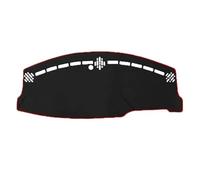 Auto Copri cruscotto Per Dodge Per Charger LD 7a Generazione 2011-2023 Copri Tappetino Per Cruscotto Evita Luci E Luci Diurne MTVTFECEWG(Left Hand Red Edge)