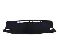 Auto Copri cruscotto Per Fortuner 2016 2017 2018 Auto Cruscotto Copertura Dash Zerbino Dash Zerbino Tappetini Tenda Da Sole Pad Tappetino Parasole Cruscotto Auto(Nero)