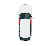 auto copri finestrini Per Audi Per A6 Per Berlina Per C7 2011-2018 Tenda Magnetica Mesh Parabrezza Anteriore Finestra Automobile Parasole(2PCS FRONT)
