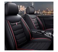 Auto Copri-sedili Coprisedili Per Auto A 5 Posti Per VW Per Amarok Per Atlas Per Per Jetta Per Bora Per Polo Per Golf Copertura Completa In Similpelle Coprisedile(Nero rosso,One Size)