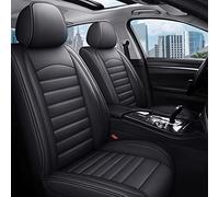 Auto Copri-sedili Cuoio Dell'unità Elaborazione Copertura Sede Automobile Per Bmw E46 E90 Serie 3 E21 E30 E36 E91 E92 E93 F30 F31 F34 F35 G20 G21 G28 Copertura Completa Interni(Black 5 Seat,B)
