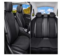 Auto Copri-sedili Cuscino Del Sedile Automatico Per Jeep Per Bussola Per Coprisedile Per Auto Renegade Set Tappetino Protettivo Traspirante Per Quattro Stagioni(Five seat black)