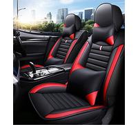 Auto Copri-sedili Per Bmw E60 F10 Serie 5 F11 G30 G31 E39 E61 F07 F18 G38 5 Gran Turismo Copertura Completa Seggiolino Auto(Nero rosso,Luxury)