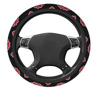 Auto Copri Volante Akatsuki Neji Konoha Auto Coprivolante per auto Red Cloud Form Protezione universale per volante Ø38cm Volante Protettore (Color : 09)