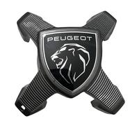 Auto Coprimozzo per Peugeot 208 2023, Copertura Mozzo Cerchioni Coprimozzo Ruota Copertura Decorativa Antipolvere Impermeabile Resistente per Ruota Accessori 1PC,Grey