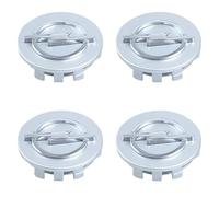 Auto Coprimozzo Ruota per Opel Zafira 2005-2010, Coprimozzo Centrale Tappi Coprimozzi Copricerchi Tappi ABS Impermeabili Antipolvere Styling Ricambio Accessori 4PCS,Silver-64MM
