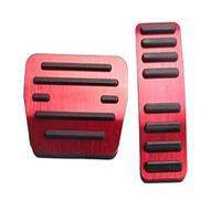 Auto Copripedali Per Chery Per Omoda 5 Per C5 Per FX 2022-2025 Pedale Acceleratore Acceleratore Pedale Freno Pastiglie Di Copertura(AT 2PCS Red)