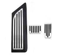 Auto Copripedali Per Tesla Per Model Per 3 Per Y Copri Pedale Acceleratore/freno, Poggiapiedi, Set In Acciaio Inox Antiscivolo, Accessori Sportivi(Model 3 Silver 3pcs)