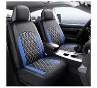 Auto Coprisedile per Citroen C4 Aircross SUV 2012-2026, Universale in Pelle PU Protezione Sedile per Auto Traspirante Antiscivolo in Auto Accessori Interni,C/Black-Blue