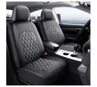 Auto Coprisedile per Dacia Spring 2012-2026, Universale in Pelle PU Protezione Sedile per Auto Traspirante Antiscivolo in Auto Accessori Interni,A/Black