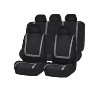 Auto Coprisedili per VW Teramont 2017-2026 Set Copri-Sedile per Guidatore e Passeggero Confortevole Protezione Accessori, E/Gris