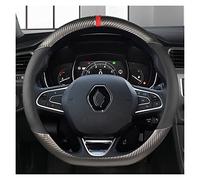 Auto Coprivolante Coprivolanti per Auto 38cm Pelle per Renault per Captur per Kadjar per Kaptur per Koleos per Scenic per Espace Volante Protezione (Colore : Grey D Shape)