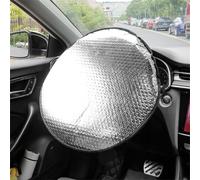 Auto Coprivolante Parasole per KIA Stinger/Stinger GT 2017-2025 | Parasole per volante auto Cappuccio Coprivolante Parasole Auto Avvolgimento Scudo Anticalore