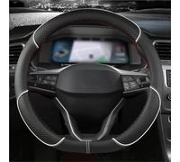 Auto Coprivolante, per Renault Austral E-Tech Hybrid Esprit Alpine SUV 2022-2025 Traspirante e Antiscivolo Volante Protezione, Decorazione per Copri Volante, Sicuro e Antiscivolo,D-D-38cm