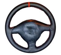 Auto Coprivolanti Per BMW 330i 540i 525i 530i 330Ci E46 Per M3 E39 Coprivolante Auto In Microfibra E Pelle Intrecciata Coprivolante(Light Blue Thread)