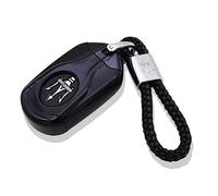 Auto Cover per Portachiavi per Maserati Levante Ghibli Quattroporte Portachiavi Portachiavi TPU Portachiavi Guscio Chiave Emblema Accessori,A