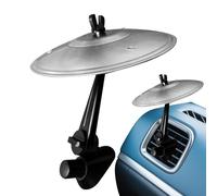 Auto Crash -14×13.5cm, Car Cymbals Air Ven 2 Color, Easy Installation Rugged, Funny Dashboard Decor, Creative Auto Interior Decoration, Per Gli Amanti Della Musica Adatto Tutti Tipi Veicoli