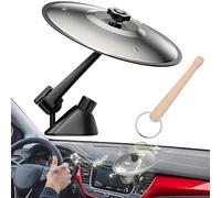 Auto Crash Cymbal, Mini Piatto Batteria per Auto Crash Drum Air Vent Cymbal per Gli Amanti della Musica, Installazioni Semplici Adatto a Tutti i Tipi di Veicoli