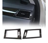 Auto Cruscotto Condizionatore D'aria Laterale Uscita Aria Telaio Trim Copertura Per B&M&W X3 F25 X4 F26 2011 2012 2013 2014 2015 2016 2017 Accessori (Color : Carbon black)