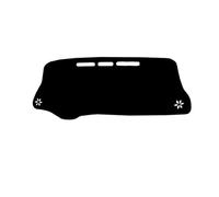 Auto Cruscotto Copertura Tappeto Dash Zerbino Tenda Da Sole DashMat Anti-Uv Anti-sole Tappetini Pad Cuscino Per Toyota Per Vitz 2018-2020(Black,LHD)