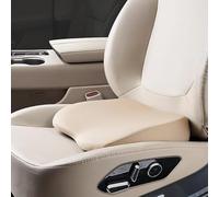 Auto Cuscino del Sedile per Accord 9.Generation 2014 2015 2016 2017, 2 in 1 Memory Foam Ergonomico Amplia la Visione Grazie alla Schiena Rialzata,Beige
