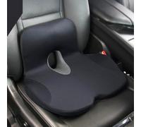 Auto Cuscino del Sedile per Fiat Freemont/Dodge Journey 5seats, Cuscini Ergonomico Sedile con Base Antiscivolo Memory Foam,Black