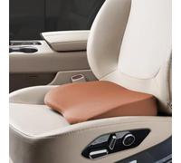Auto Cuscino del Sedile per Renault Laguna III Hatchback 2007-2015, 2 in 1 Memory Foam Ergonomico Amplia la Visione Grazie alla Schiena Rialzata,Brown